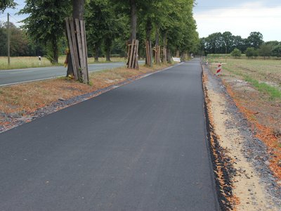 Frischer Asphalt, wunderbar
