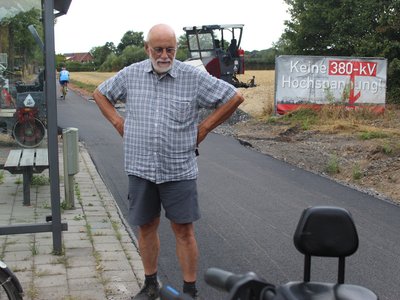 Unser Karl freut sich