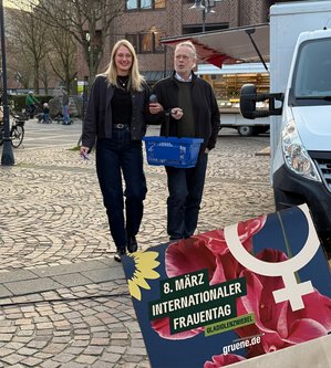 Wir haben Blumenzwiebeln verschenkt